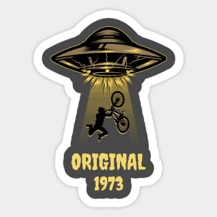 Original 1973 UFO Bicycle Sticker